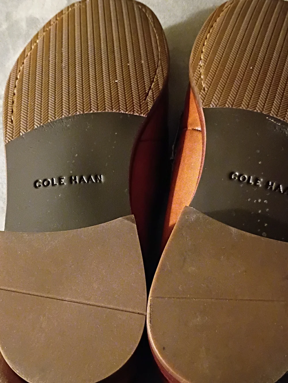 Men's Cole HaanBrown Leather Bit Loafers - Classic Slip-On Dress Shoes New